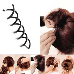 Women Hair Braid Clip Magic Styling Stick Bun Maker Tool Fashion Accessories