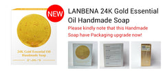 24K Gold Handmade Anti-Aging Seaweed Deep Cleansing Soap