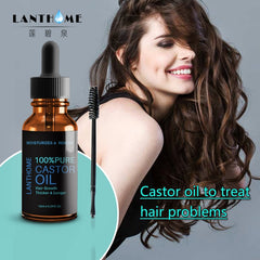 Black Castor Oil for Natural Eyelash Hair Growth