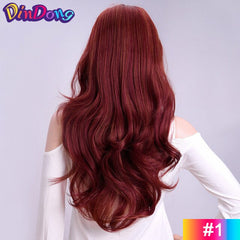 3/4 Half Wig Clip in Hair Extensions Premium Heat Resistant Synthetic Hair