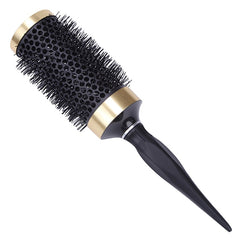 Ceramic Iron Hair Brush Anti-static High Temperature Resistant Round Barrel Comb