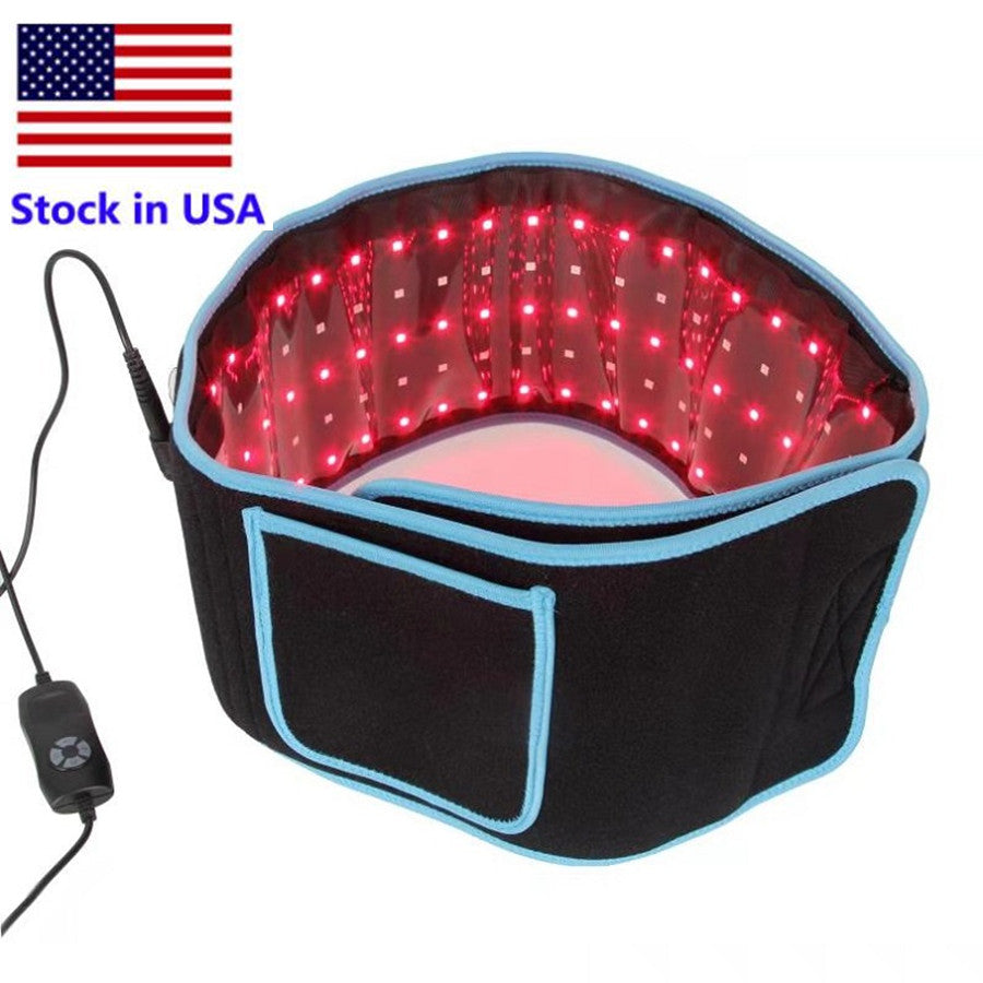 Portable Led Slimming Waist Belts Red Light Infrared Therapy Belt Pain Relief LLLT Lipolysis Body Shaping Sculpting 660nm 850nm Lipo Laser